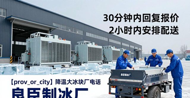 白云降温大冰块厂电话 良臣制冰厂