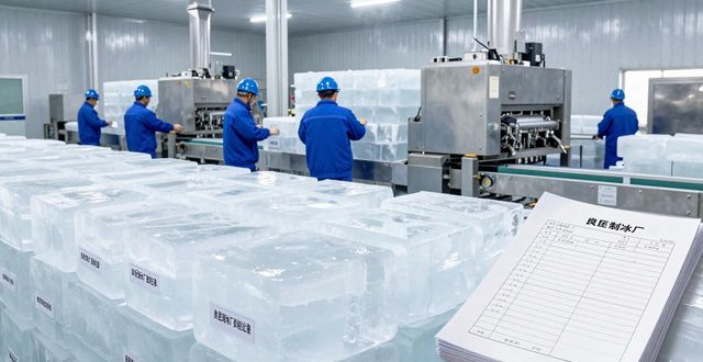 白云降温冰块去哪买 本地制冰厂直供更划算